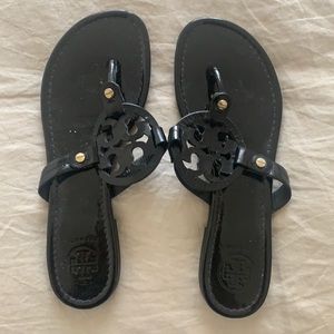 Tory Burch Miller Patent Thong Sandals size 8.5